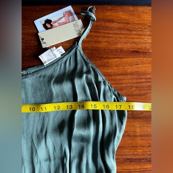 Revolve Nation LTD green jumpsuit size medium NWT - Picture 9 of 13